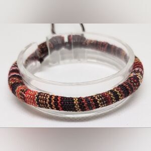 Men's bracelet striped‎ punk new e53